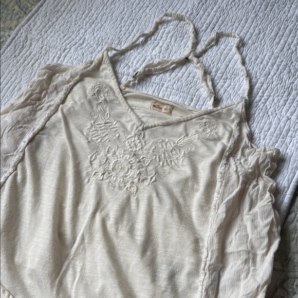 Hollister Cream Sleeveless Camisole Relaxed Fit - Picture 4 of 5